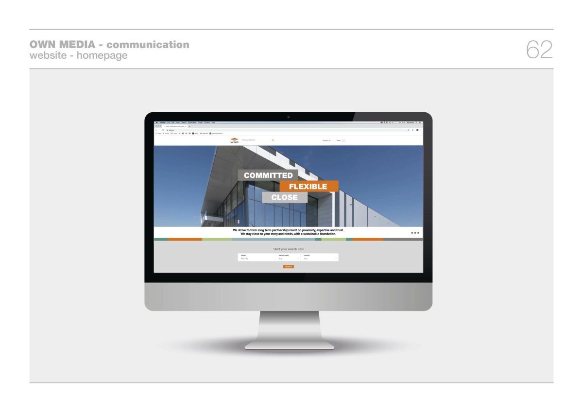WDP website by Vandekerckhove & Devoss