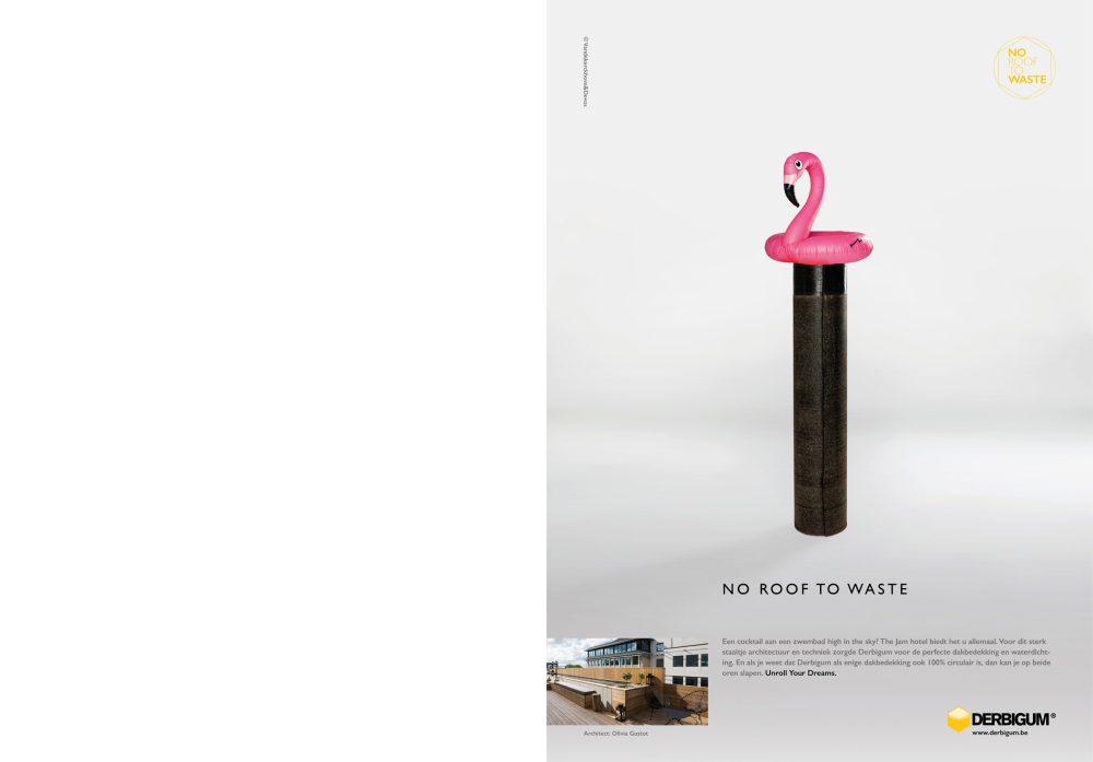 Derbigum advertising by Vandekerckhove & Devos