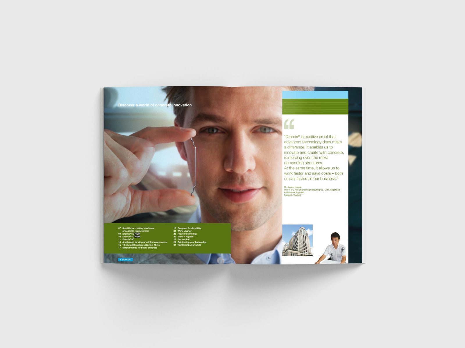 Bekaert campaign by Vandekerckhove & Devos